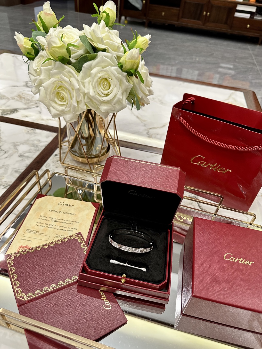 CARTIER jewelry model 57